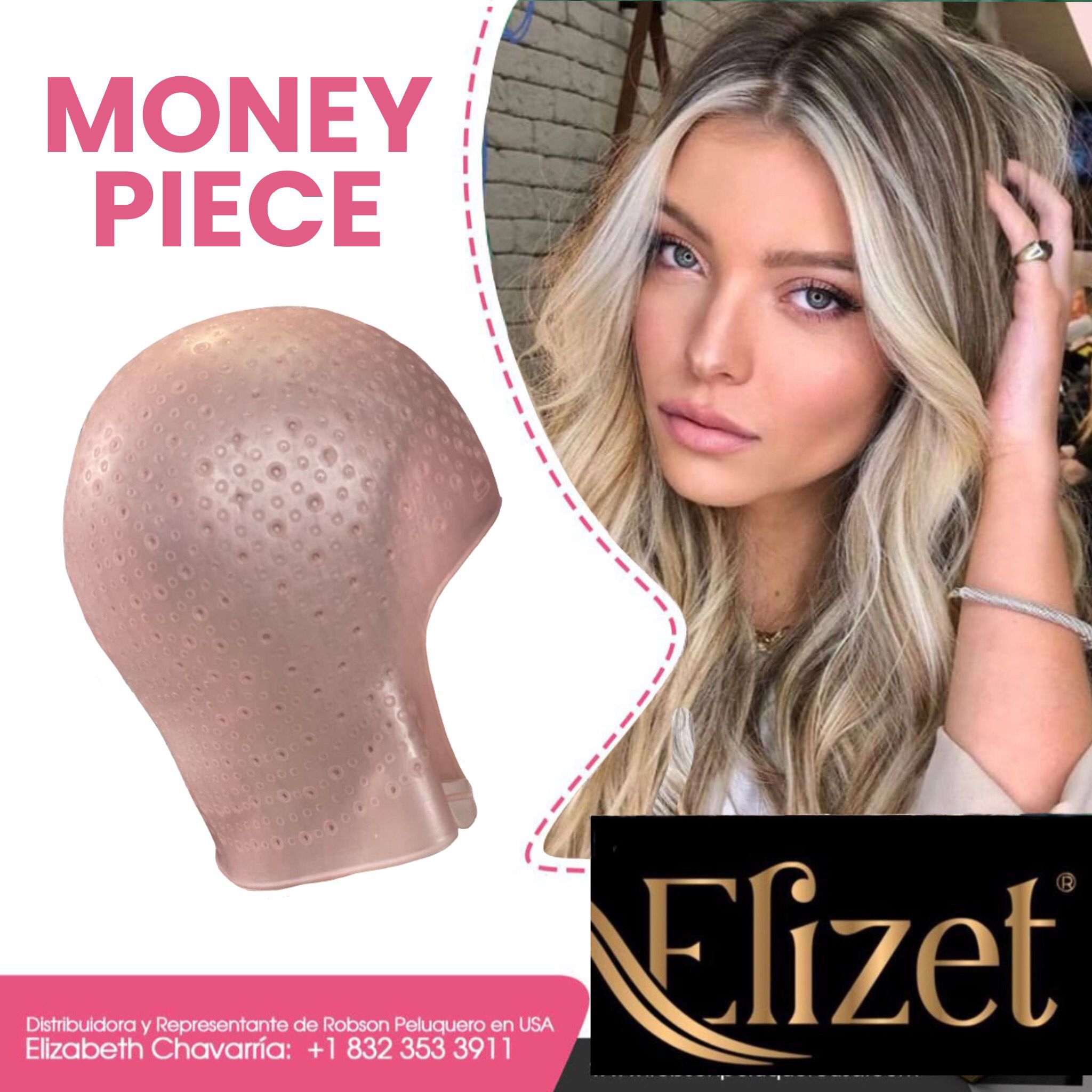 Gorras para mechas Money Piece Reney Professional Hair Care