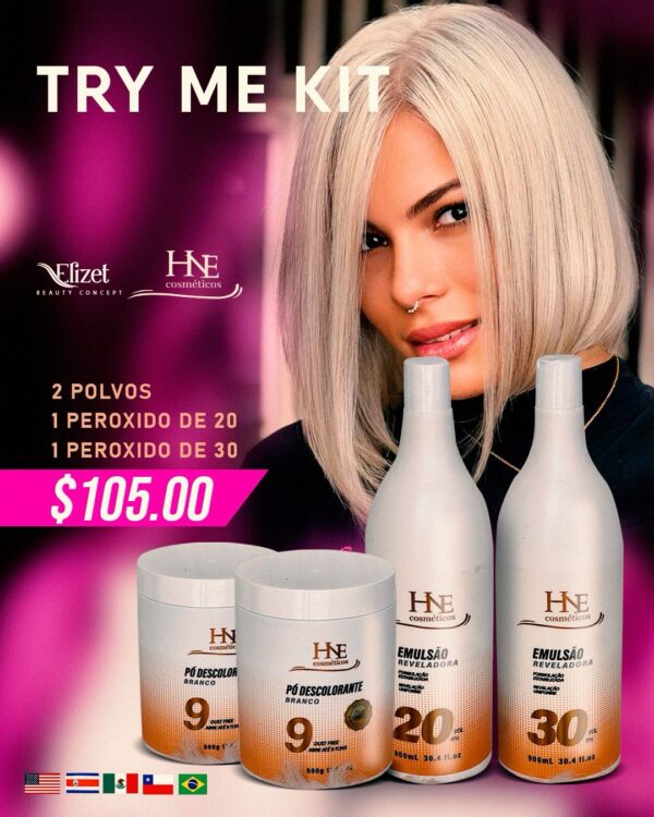 Promociones Especiales en Polvo y Peróxido - 2 Polvos + 1 Peroxido de 20 + 1 Peroxido de 30